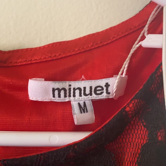 OFFERS WELCOME!! Women's black & red sleeveless Minuet Dress. - Picture 3 of 5